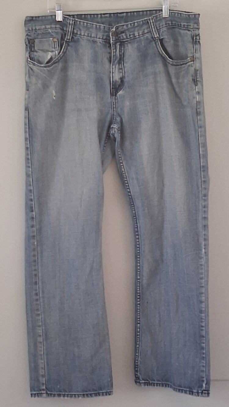 Flypaper Men's Jeans Size 38x32 Blue Denim Straight Leg